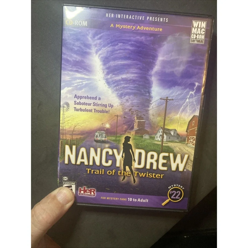 Nancy Drew: Trail of the TwisterPC Mystery Adventure Game Very Good